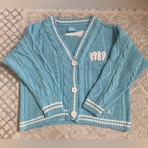 Taylor Swift 1989 (Taylor’s Version) Cardigan. Size XS/S.